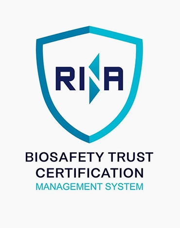 Logo della Biosafety Trust Certification di Areti