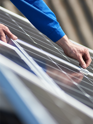 Un impianto fotovoltaico connesso alla rete elettrica