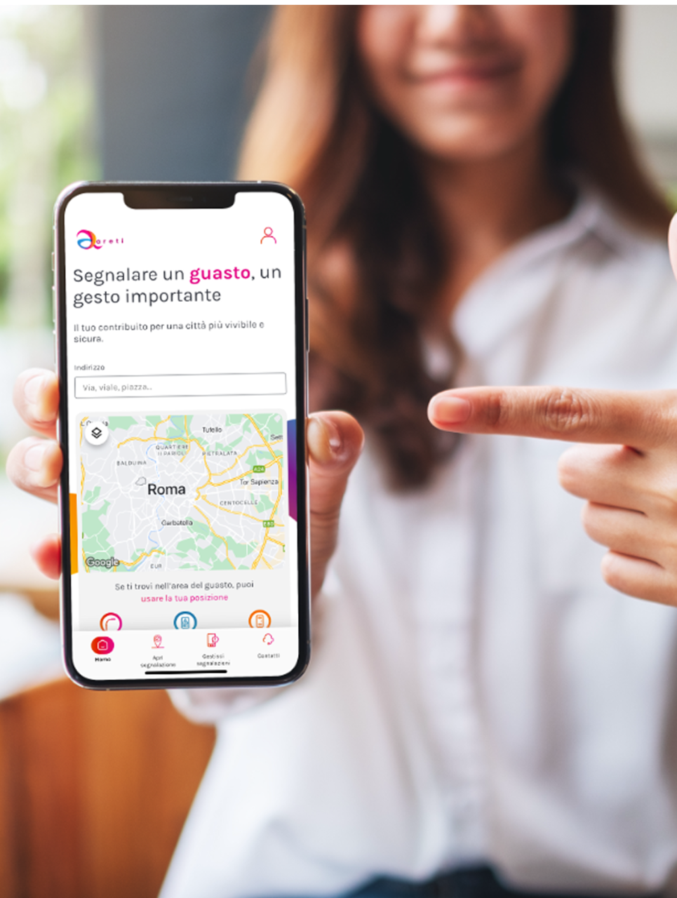 Scarica l'app Illumina Roma da Google Play Store e App Store